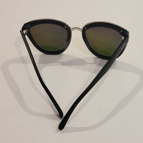 Diff Eyewear Cateye Rose Pink Polarized Mirrored Sunglasses MB-PK07P. - Picture 6 of 11